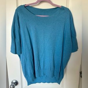 Cabi Pullover Short Sleeve Sweater - Size: Small | Bundle Cabi for Discounts!